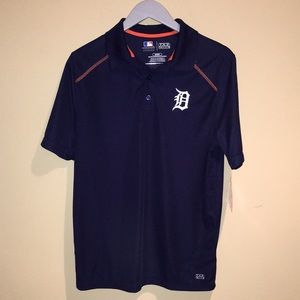Detroit Tigers Polo Shirt TX3 Cool MLB Mens Medium